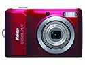 Nikon Coolpix L20 10MP Digital Camera with 3.6 Optical Zoom and 3 inch LCD (Deep Red)